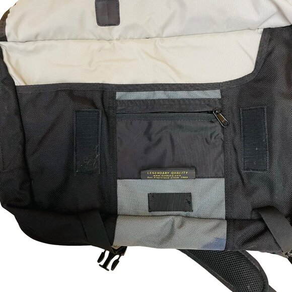 Timbuk2 Black & Gray Messenger Bag With AMD Turion64 X2 Logos 19" x 13" x 3" - Picture 11 of 11